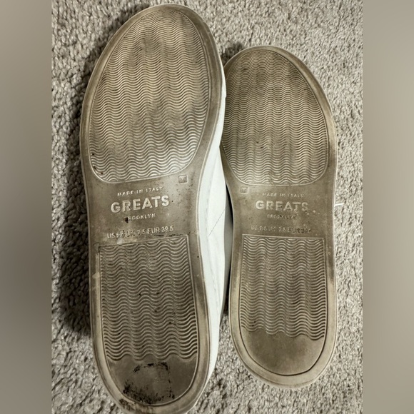 Greats Royale leather white sneakers in size 9.5 - Picture 8 of 8